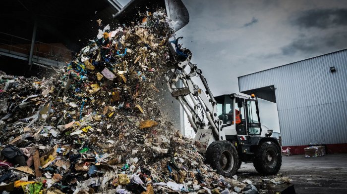 Переработка твердых бытовых отходов (ТБО) - фото, описание услуги 
